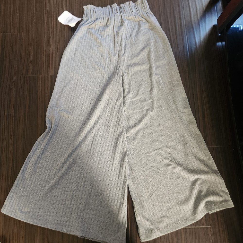 Womens Heather Grey Small Comfy Pants